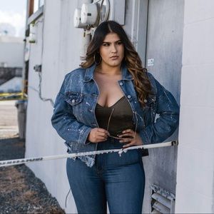 Distressed Jean Jacket